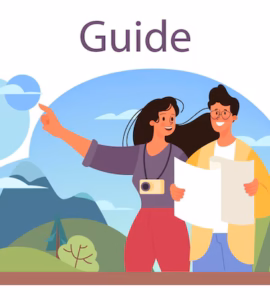 tour vacation guide concept tourists listening history city attractions tour entertainment idea traveling learning isolated vector illustration 613284 1628